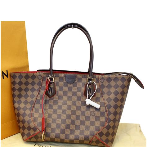 lv caissa tote mm|LOUIS VUITTON Damier Ebene Caissa Tote MM Cherry.